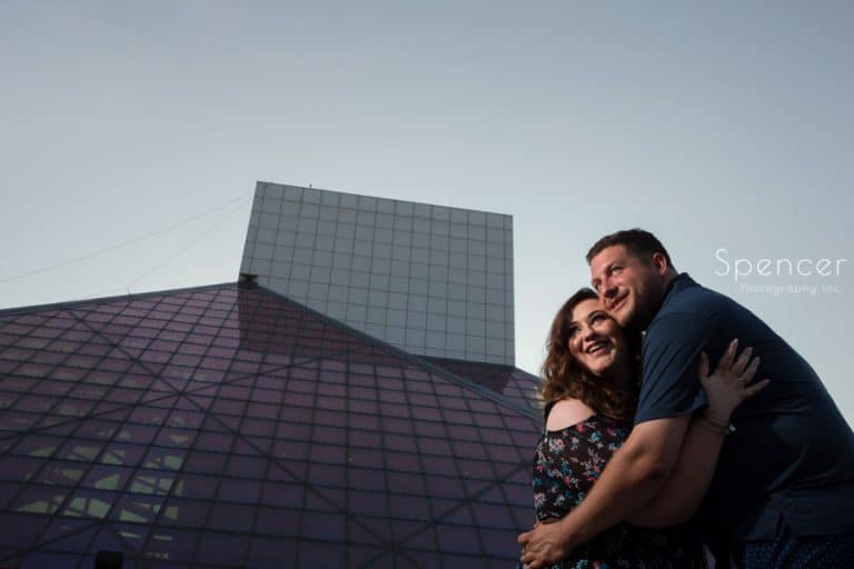 Read more about the article Engagement Pictures // Rock and Roll Hall of Fame Cleveland