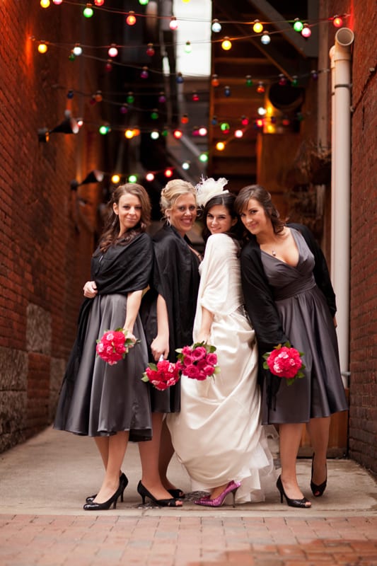 bridesmaids on cleveland east fourth street