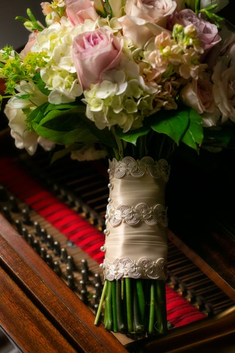 wedding bouquet at hillbrook