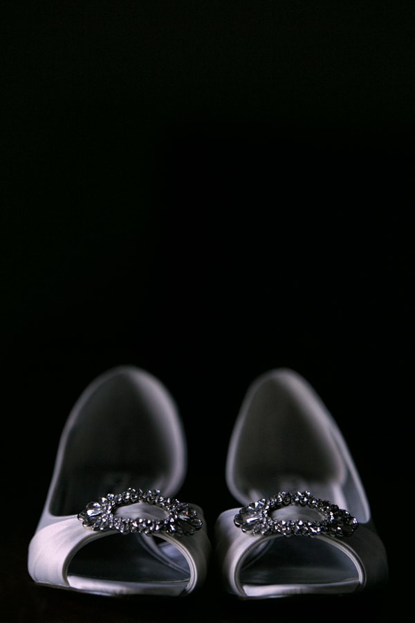  brides wedding day shoes