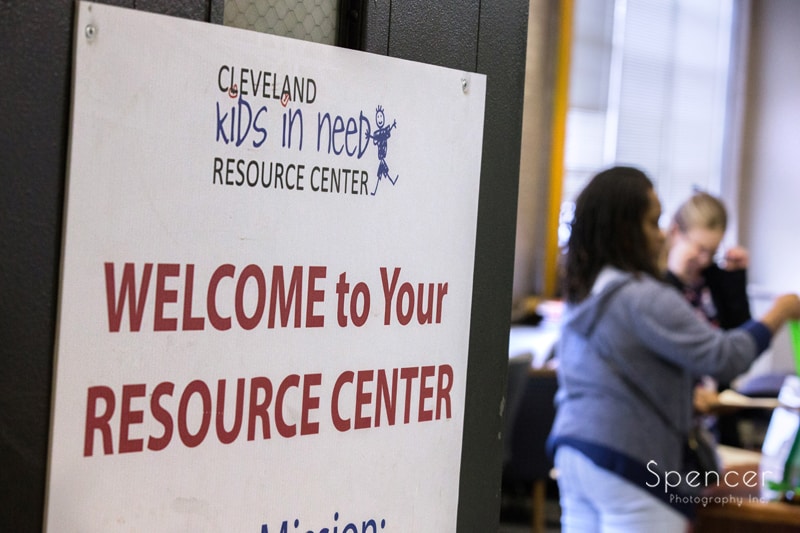  entrance to Cleveland Kids in Need Resource Center