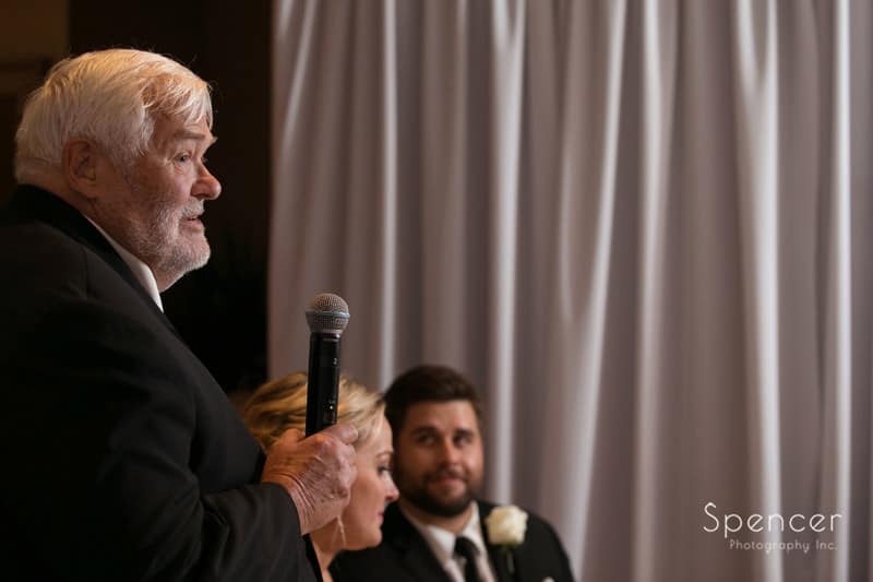 father of bride speech at firestone country club reception