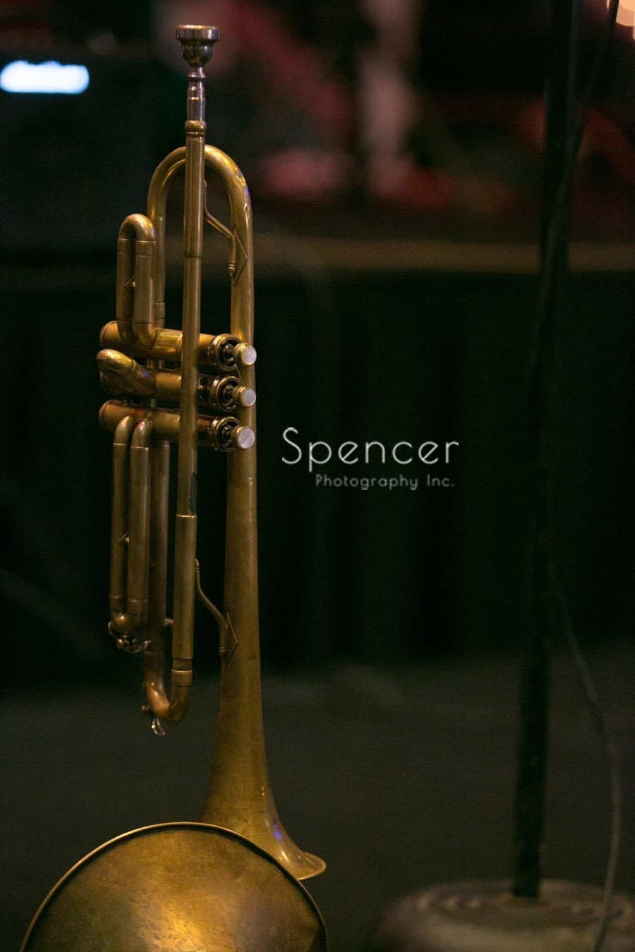 band trumpet at wedding reception landerhaven