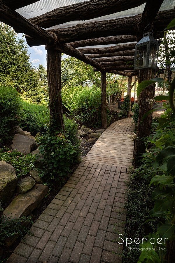 back walkway at Thorncreek Winery Event