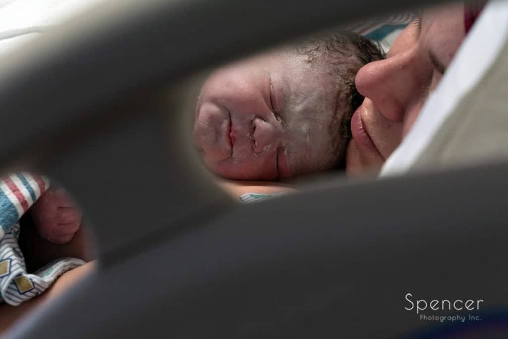 newborn baby at Akron City Hospital