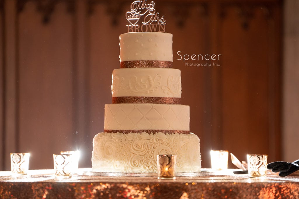 Glenmoor Country Club wedding cake