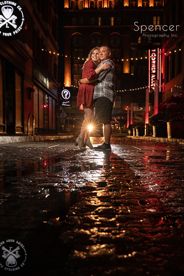 Cleveland East Fourth Street Engagement picture