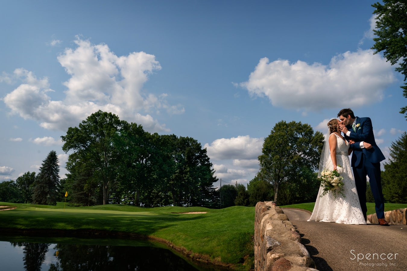 wedding picture at Firestone Country Club