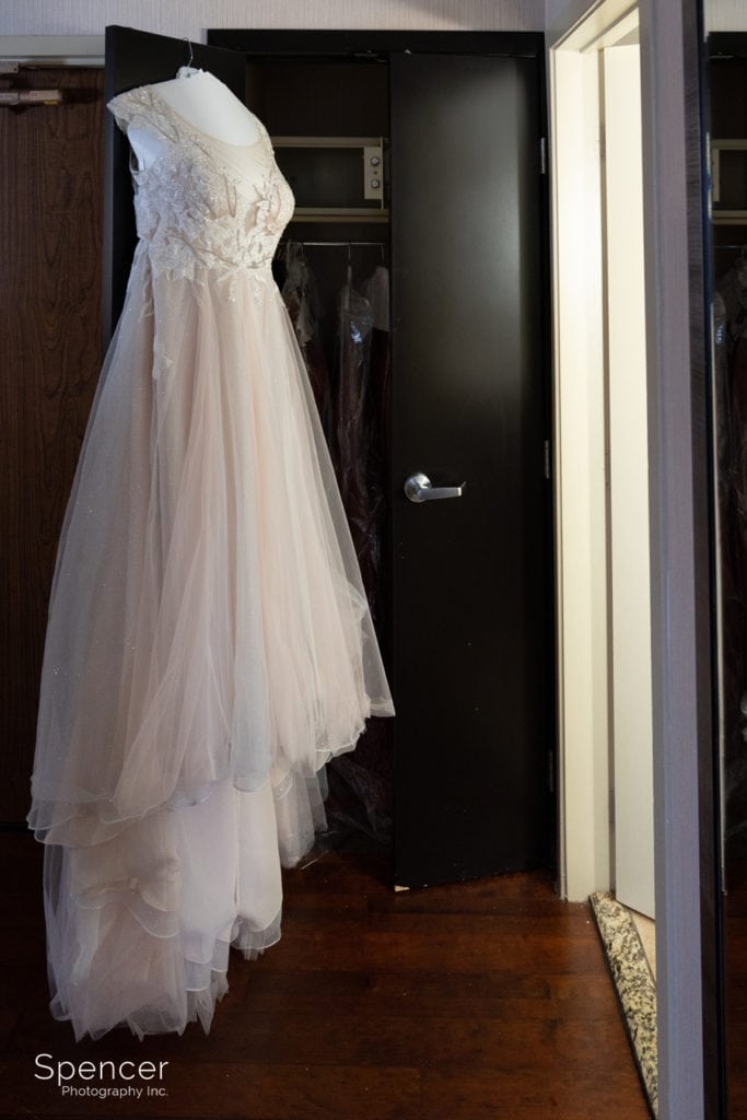 wedding dress at Cleveland Doubletree