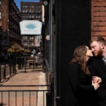 Steve & Becky in Downtown Cleveland // Cleveland Engagement Photographer