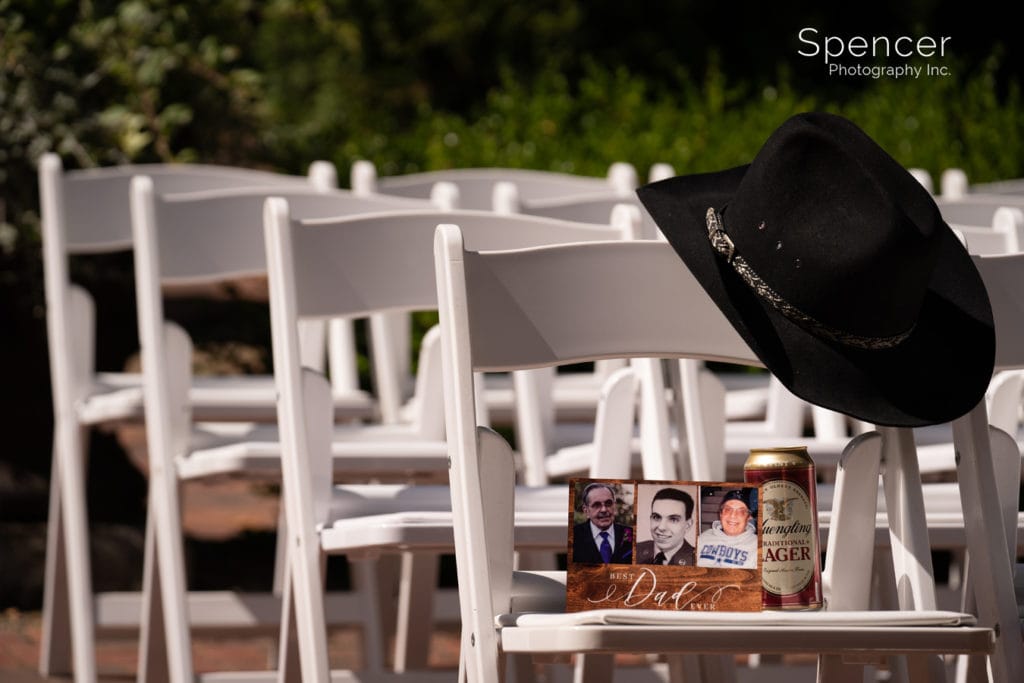 cowboy hat at Gervasi wedding