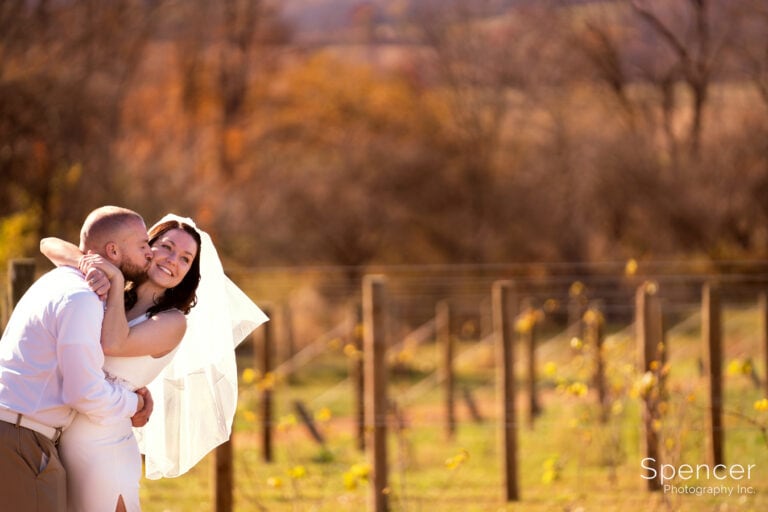 Read more about the article Brian & Ashlee’s Wedding Ceremony at White Timbers Winery