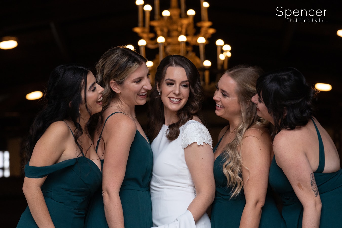 picture of bridesmaids at Tudor Arms