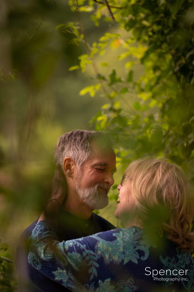 engagement picture at seiberling nature realm