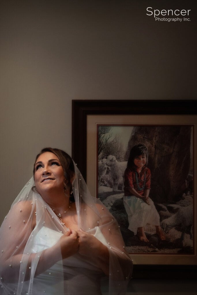  wedding portrait of bride